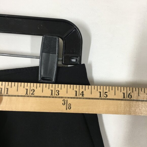 H&M Pants Womens 6 Dress Pants Trouser Slit Sides Pockets Ankle Length Black - Picture 7 of 13